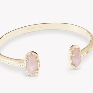 Kendra Scott Gold and Pink Cuff Bracelet